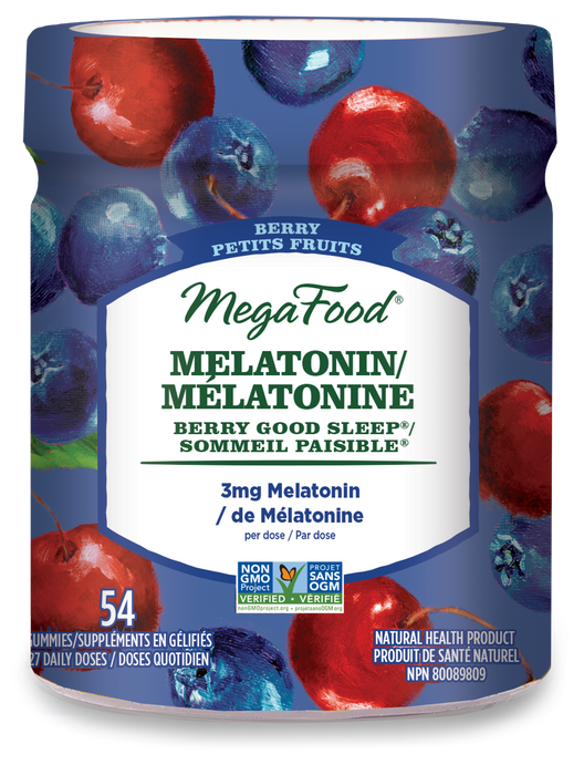 Mega Food - Melatonin Sleep, 54 GUMMIES