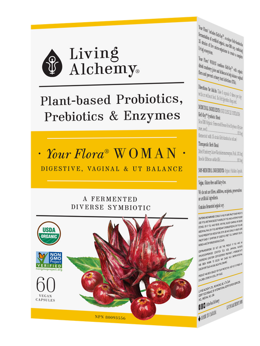 Living Alchemy - Your Flora Women, 60 CAPS
