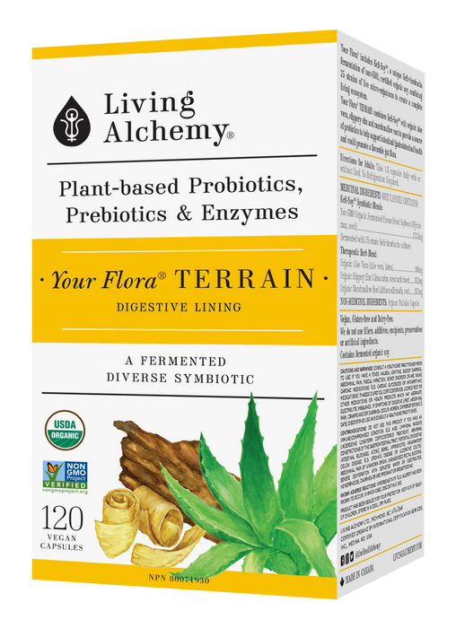 Living Alchemy - Your Flora Terrain, 120 CAPS