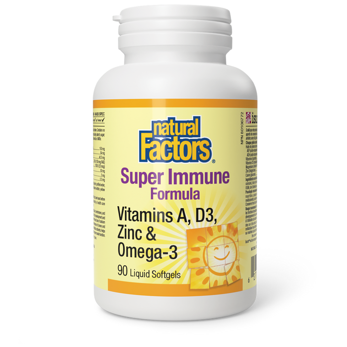 Natural Factors - Super Immune Formula, 90 SG