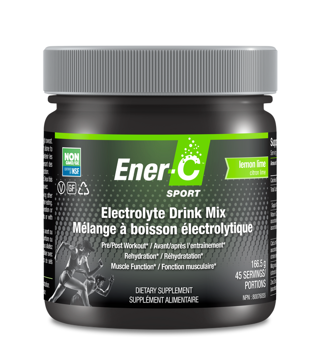 Ener-Life - Sport Electrolyte Mix Lime, 166.5g