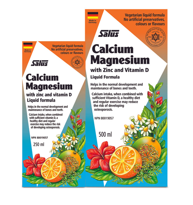 Salus - Calcium-Magnesium Twin Pack, 500 mL + 250 mL