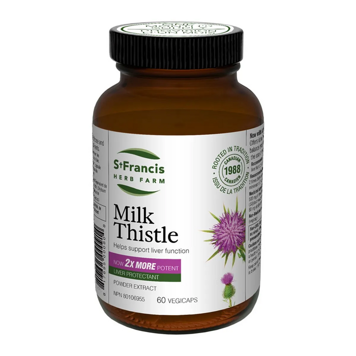St. Francis - Milk Thistle (5:1 Pwd Extract), 60 Caps