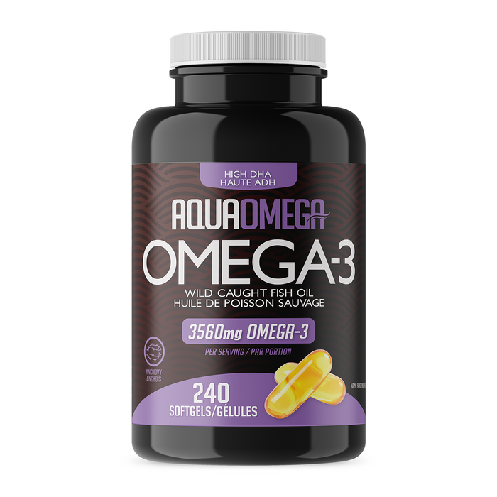 AquaOmega - High DHA Omega-3, 240SG