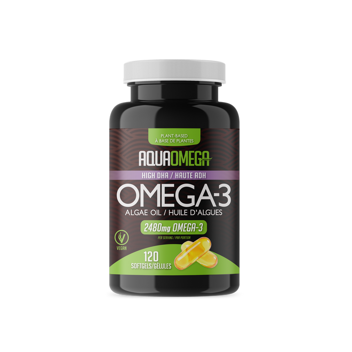 AquaOmega - Plant-Based Omega-3, 120SG