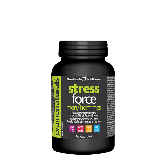 Prairie Naturals - Stress-Force For Men, 60 CAPS