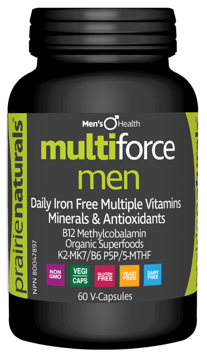 Prairie Naturals - Multi Force For Men, 60 CAPS