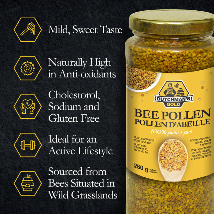 Dutchman's Gold - Pure Bee Pollen, 250 g