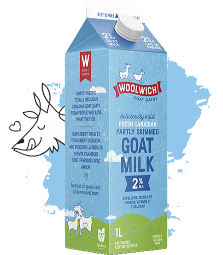 Woolwich Dairy - Goat Milk - 2%, 1 L
