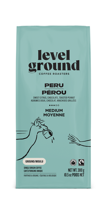 Level Ground Trading Ltd - Peru, Medium & Smooth, Ground, 300 g
