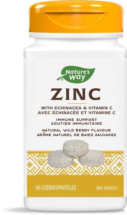 Nature's Way - Zinc Lozenges 60 Lozenges