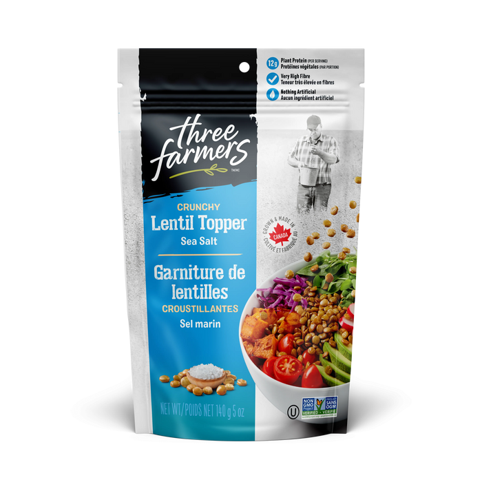 Three Farmers - Salad Topper - Sea Salt, 140 g