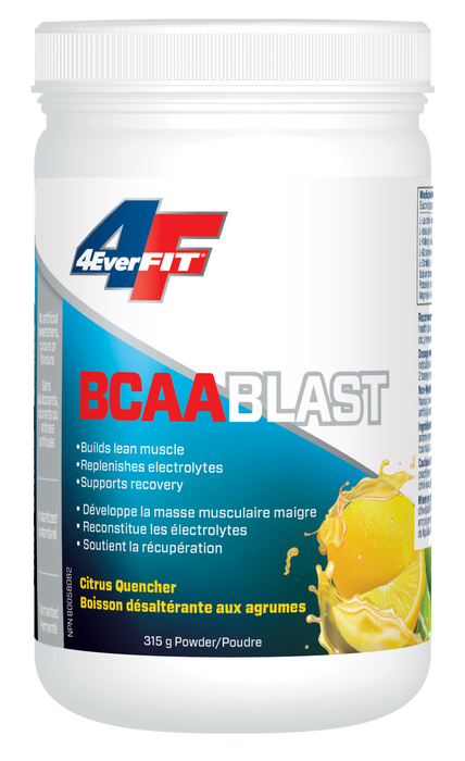 4EverFit - BCAA Blast Citrus Quencher, 315 g