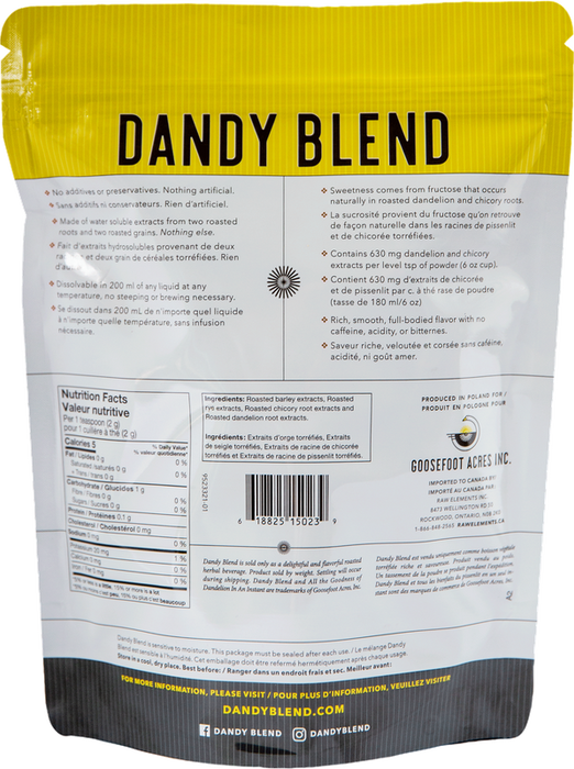 Dandy Blend - Instant Herbal Beverage - Dandelion, 200 g