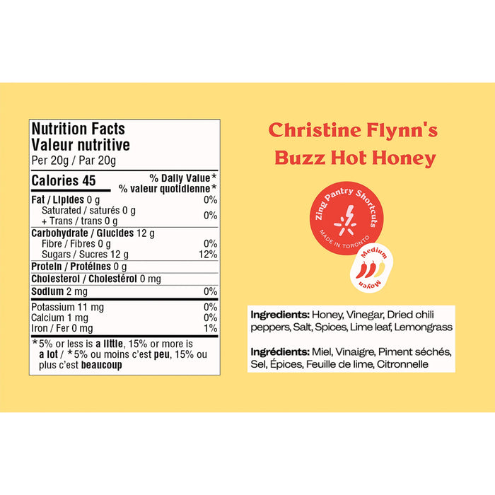 Zing - Buzz Hot Honey, 250 g