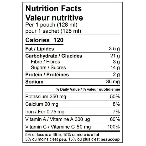 Love Child - Superblends Banana Carrot Mango Coconut, 128 mL