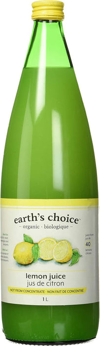 Earth's Choice - Lemon Juice, 1 L