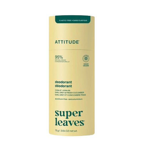 Attitude - Deodorant Earl Grey & Cucumber, 75 g