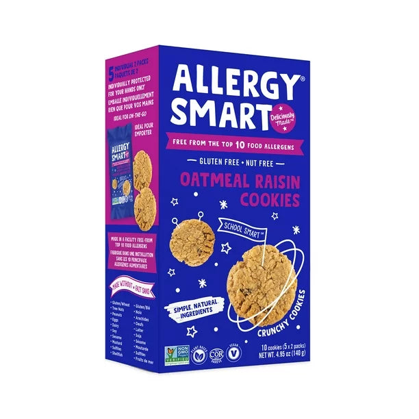 AllergySmart - Oatmeal Raisin, 140 g