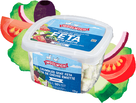 Woolwich Dairy - Crumbled Goat Feta, 175 g