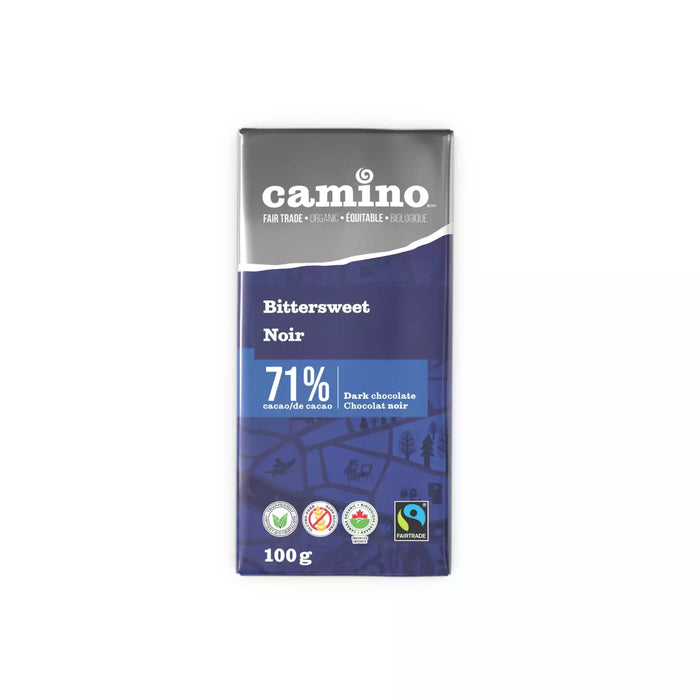 Camino - Bittersweet Chocolate Bar, 100 g