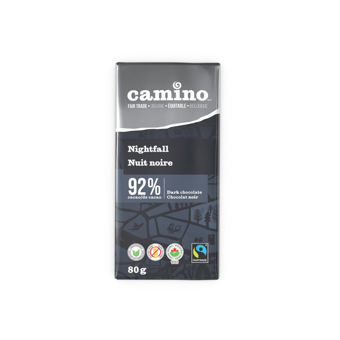 Camino - Nightfall Dark Chocolate Bar, 80 g