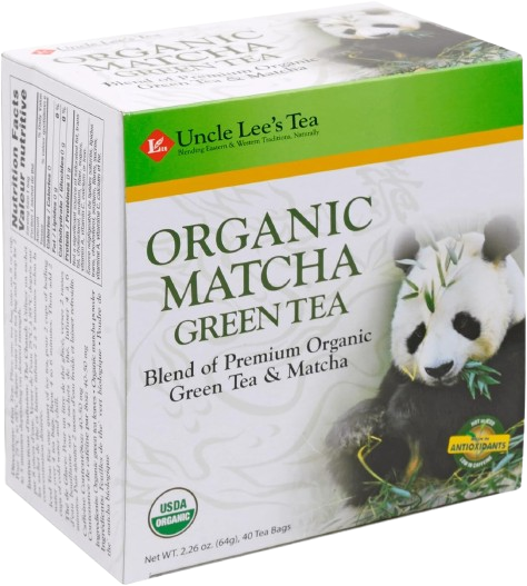 Uncle Lee's - Organic Matcha Tea, 40 Count