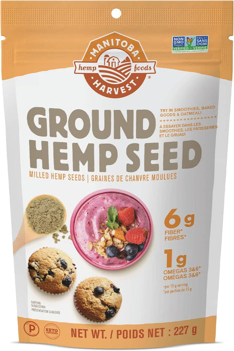 Manitoba Harvest - Hemp Seed - Ground, 227 g