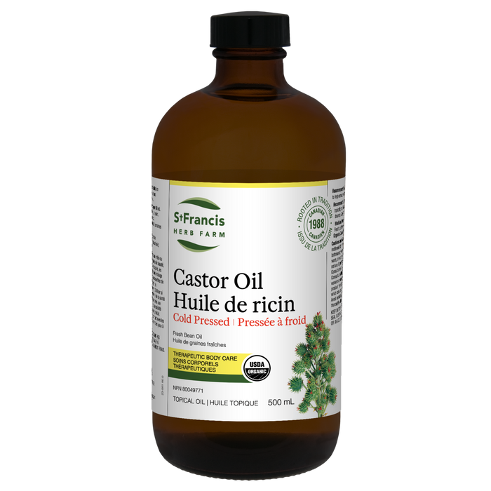 St. Francis - Organic Castor Oil, 500 mL