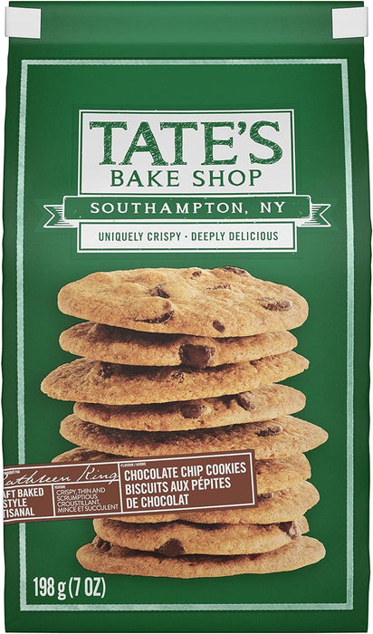 Tates Bake Shop - Cookies -  Chocolate Chip, 198 g