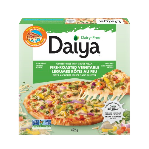 Daiya Foods - Fire-Roasted Vegetable Pizza, 492 g