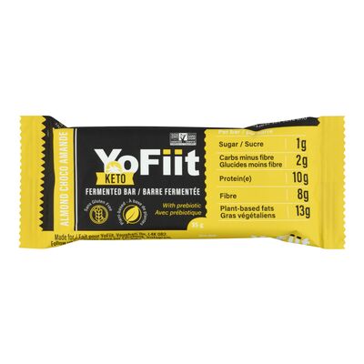YoFiit - Keto Bar - Almond Chocolate, 35 g