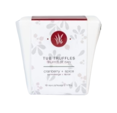 All Things Jill - Cranberry + Spice Tub Truffles, 10 Count