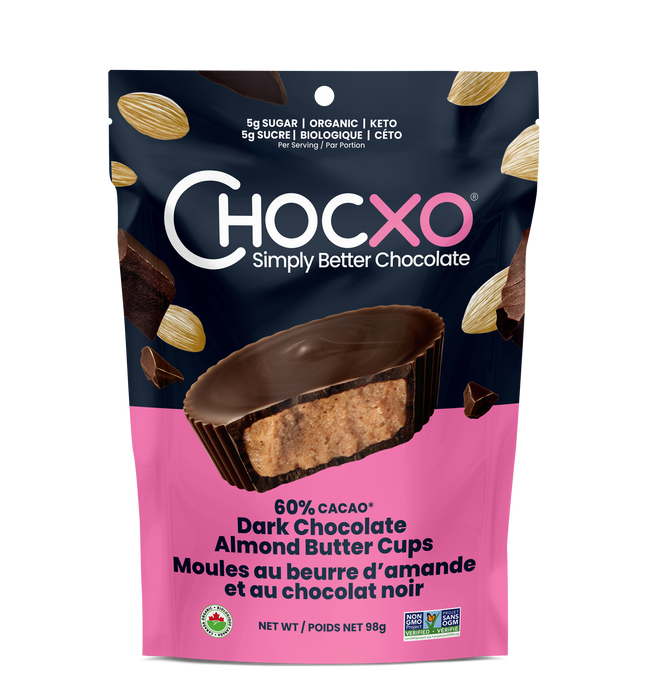 ChocXO - Almond Butter Cups, 98 g