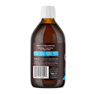 AquaOmega - High EPA Omega-3, Lemon Flavour, 450ml