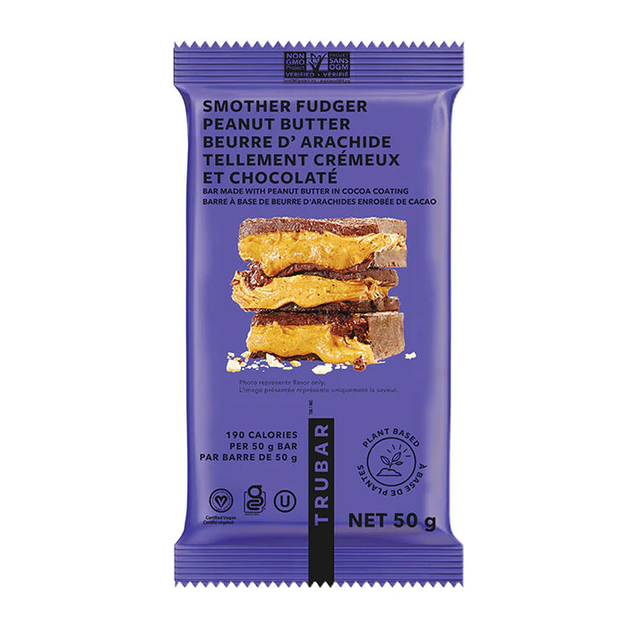 TruBar - Smother Fudger Peanut Butter, 50 g