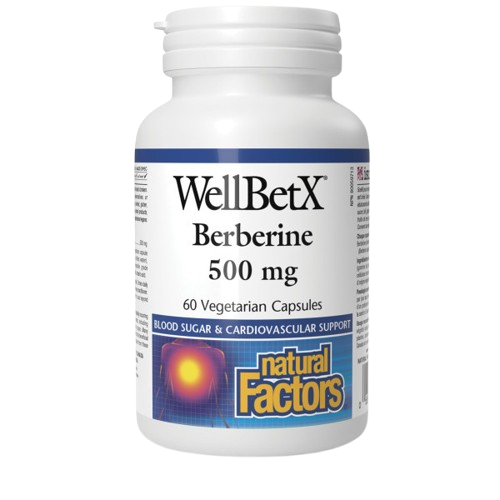 Natural Factors - Berberine, 60 Vcaps