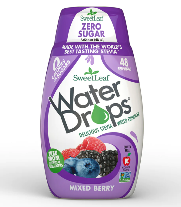 Sweet Leaf - Water Enhancer - Mixed Berry, 48 mL