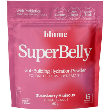 Blume - Strawberry Hibiscus SuperBelly, 60 g