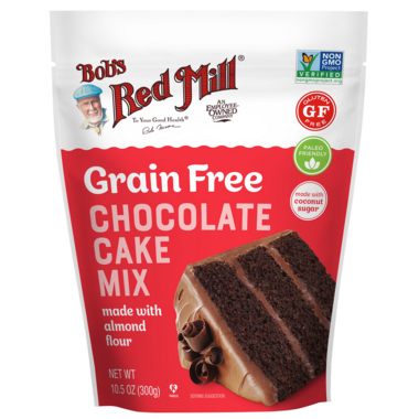 Bob's Red Mill - Grain Free Mix - Chocolate Cake, 300 g