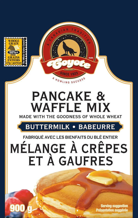 Coyote - Buttermilk Pancake & Waffle Mix, 900 g