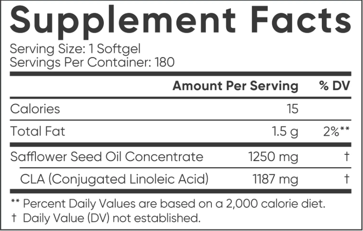 Sports Research - CLA 1250, 120 Softgels