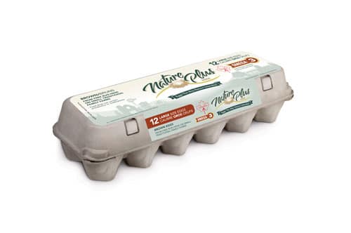 Nature Plus Eggs - Free Roaming Omega 3 Large, 12 Count