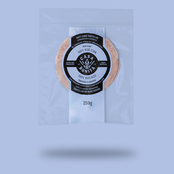 Casa Bonita - Blue Corn Soft Tortillas, 250 g