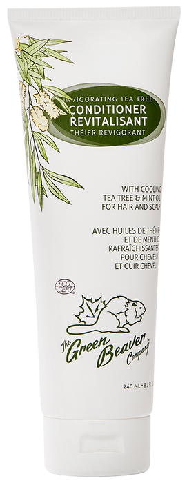 Green Beaver - Invigorating Conditioner - Tea Tree, 240 mL