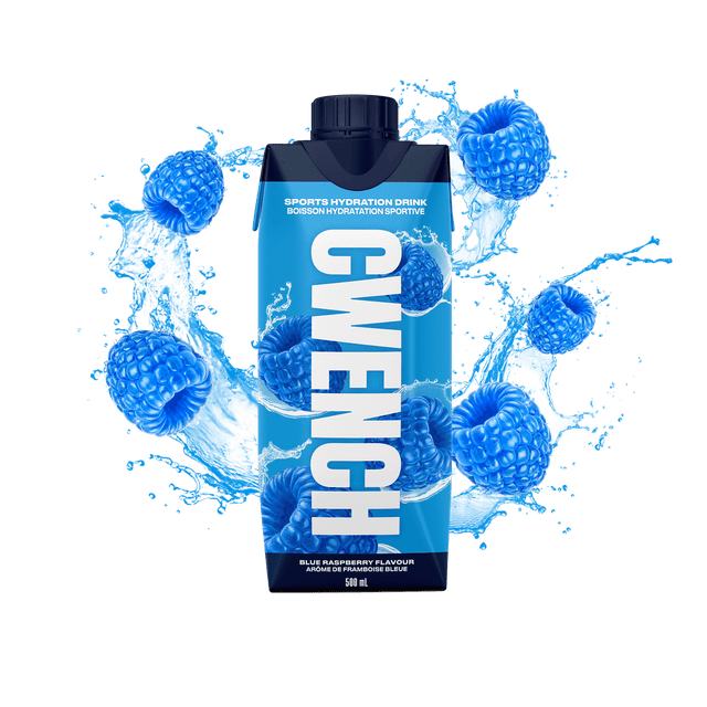Cwench - Sports Hydration Blue Raspberry, 500 mL