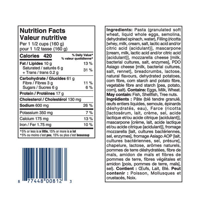 Rana - Duo Cheese Ravioli, 250 g