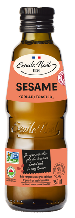 Emile Noel - Org Toasted Sesame Oil - 250 mL