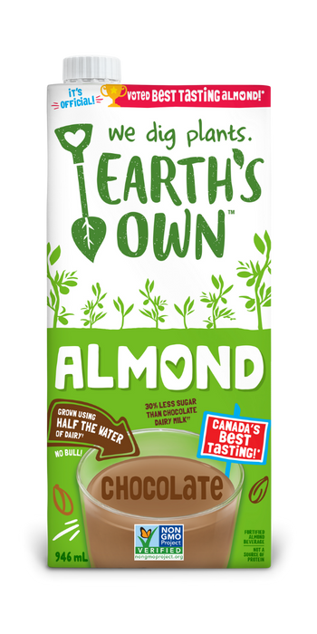 Earth's Own - Almond Fresh - Chocolate, 946 mL