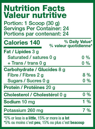 Ergogenics Plant Protein +Greens,  Berry 720 g